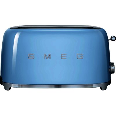 Smeg TSF02PBUK 50s Style 4 Slice Toaster in Pastel Blue